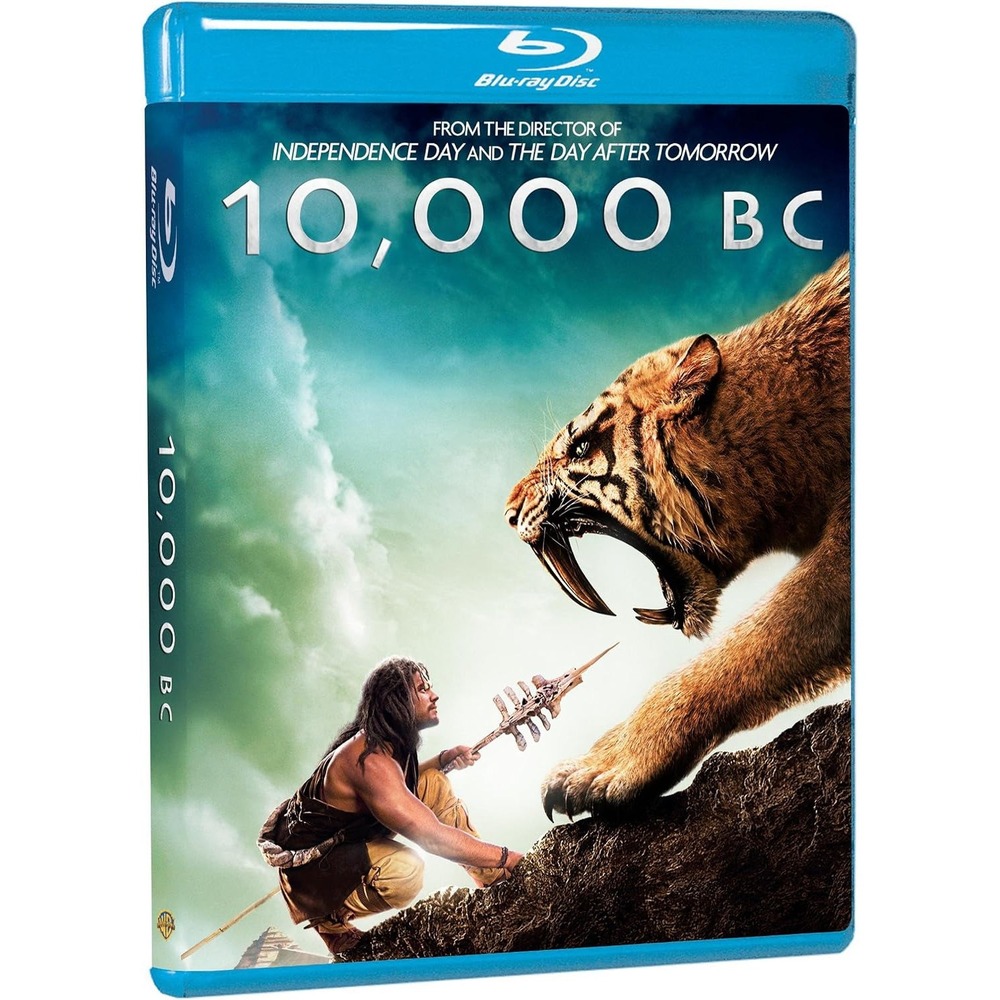 10,000 BC Blu-ray 2008 Movie Steven Strait Camilla Belle Roland Emmerich PG